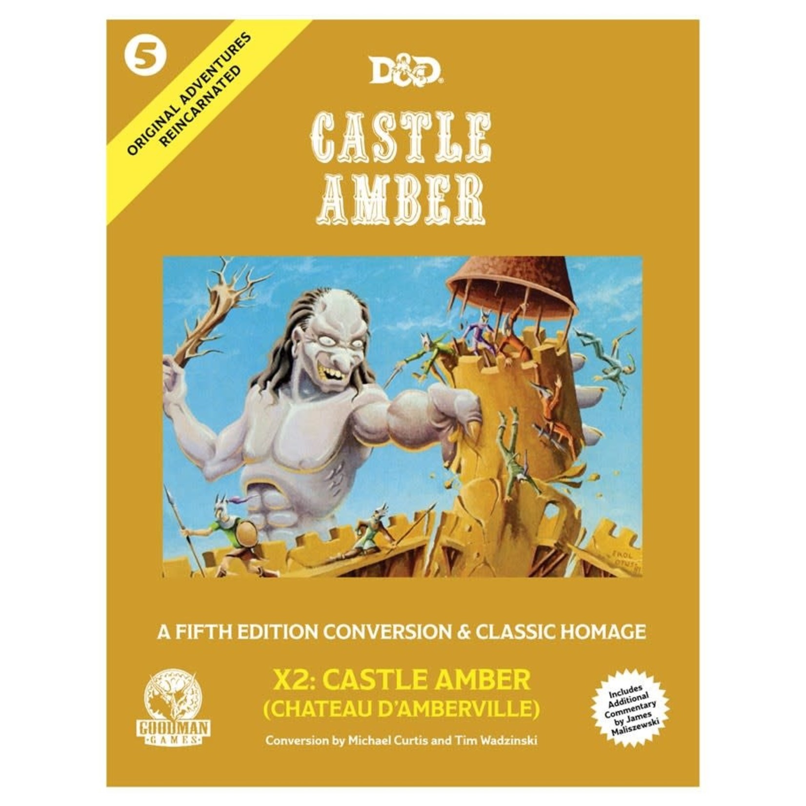 D&D 5E RPG Compatible: Original Adventures Reincarnated #5: Castle Amber