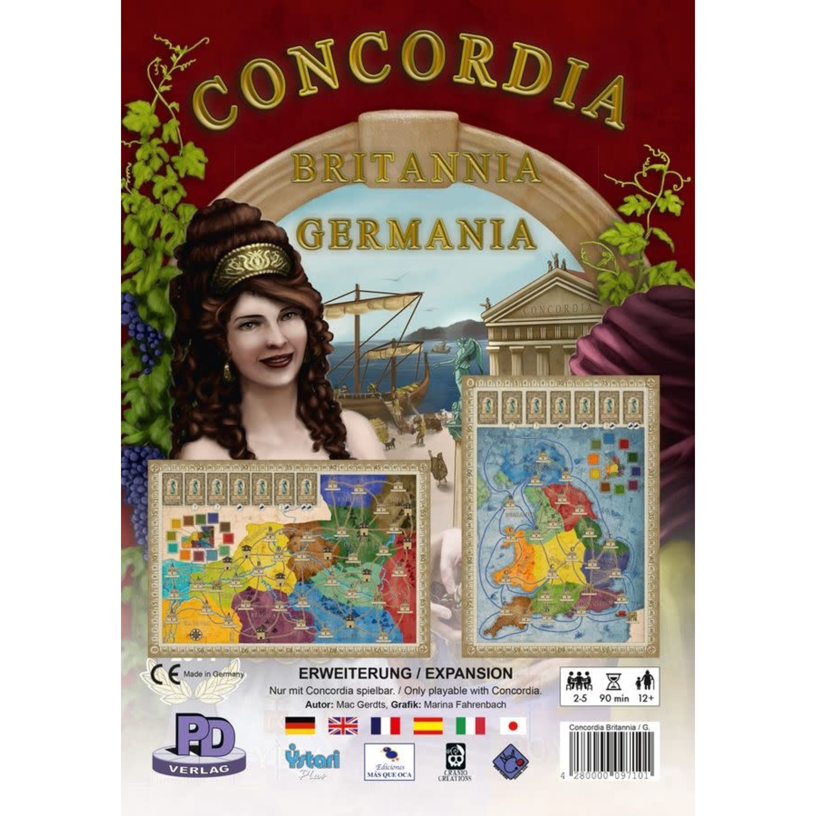 Concordia: Britannia and Germania Expansion