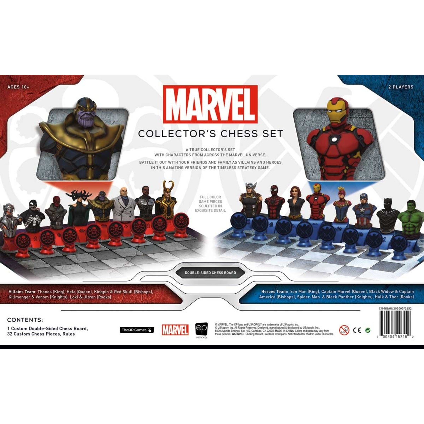 Chess Set - Marvel Collector's Set