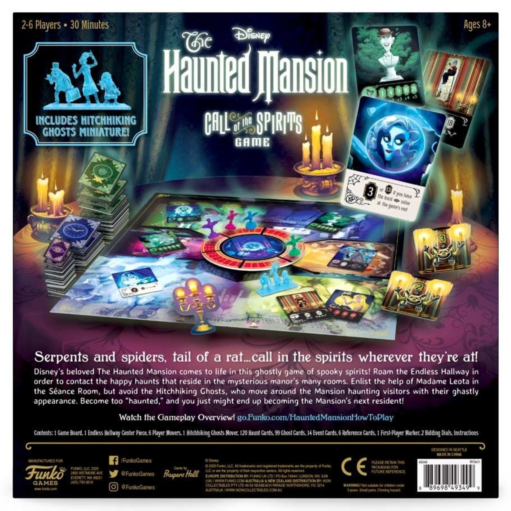 Disney The Haunted Mansion Call of the Spirits Game