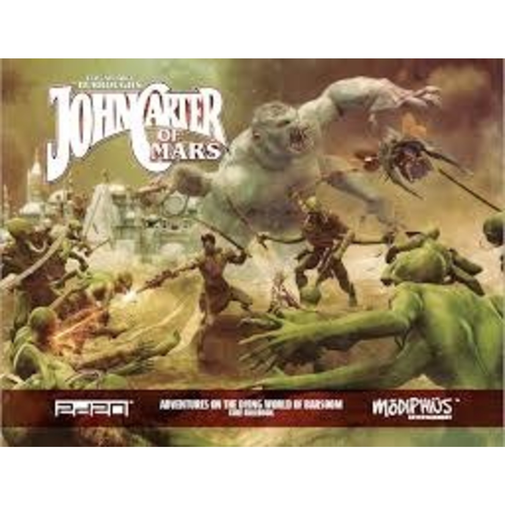 Adventures on the Dying World RPG: John Carter of Mars