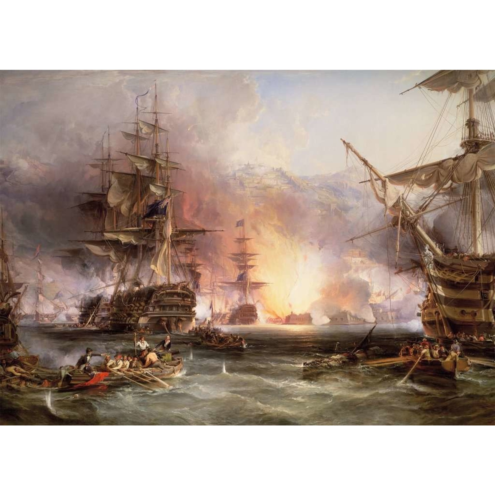 Bombardment of Algiers 9000 Piece Puzzle