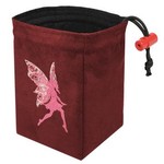 Dice Bag: Embroidered Baroque Fairy