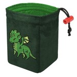 Dice Bag: Embroidered Charmed Creatures Dragon