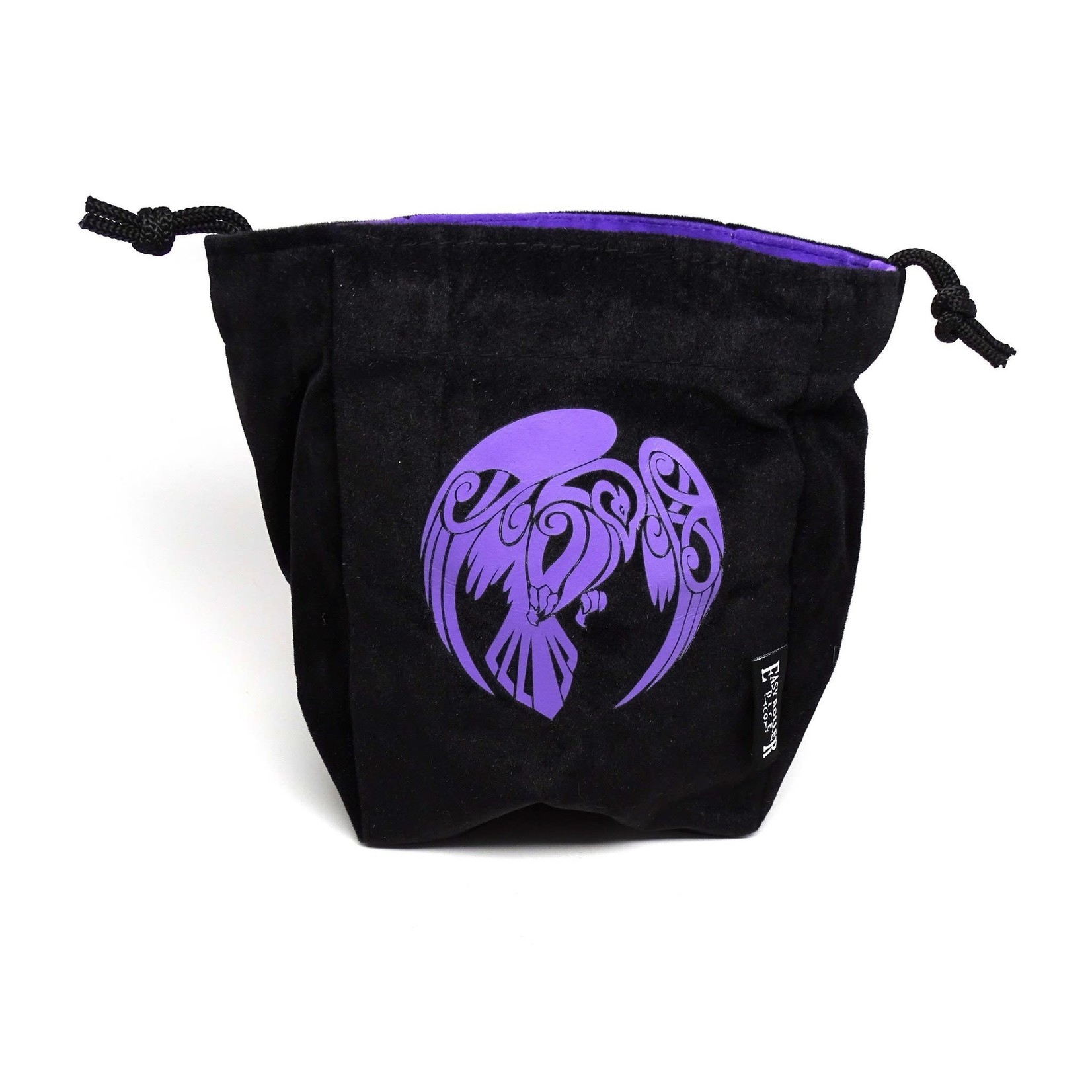 Dice Bag: Reversible Microfiber Self Standing - Raven