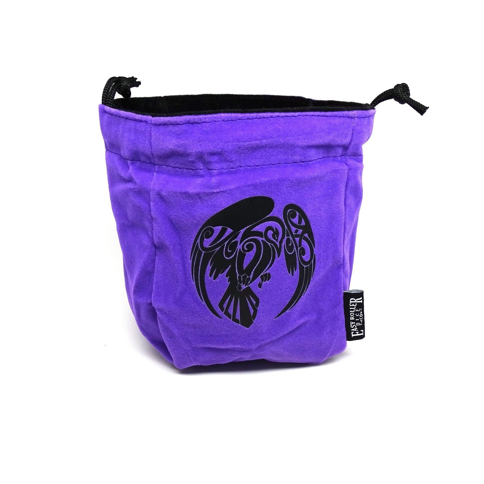 Dice Bag: Reversible Microfiber Self Standing - Raven