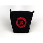 Dice Bag: Reversible Microfiber Self Standing - Ouroboros
