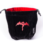 Dice Bag: Reversible Microfiber Self Standing - Wyvern