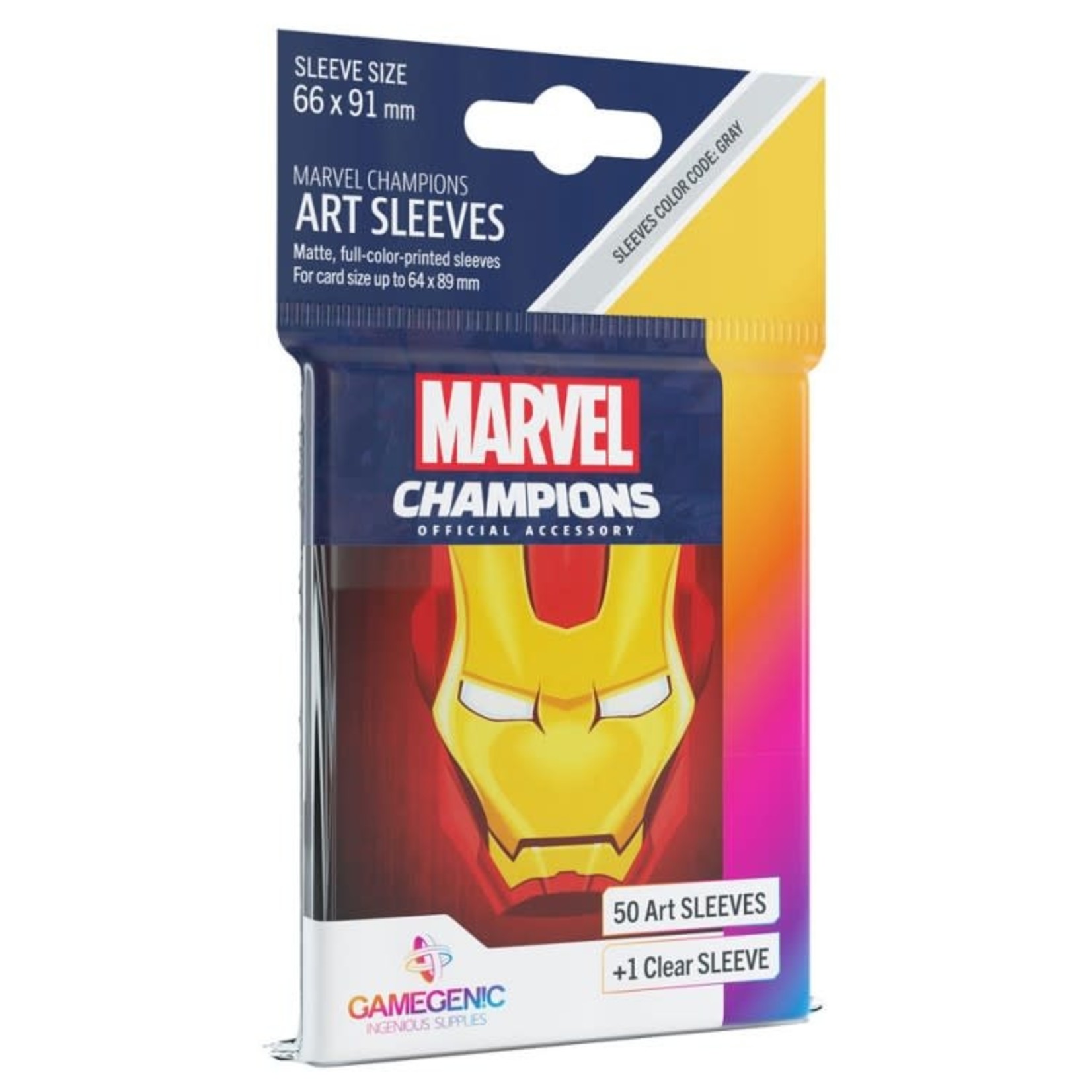 Marvel Champions LCG: Iron Man Sleeves Gamegenic Deck Protector