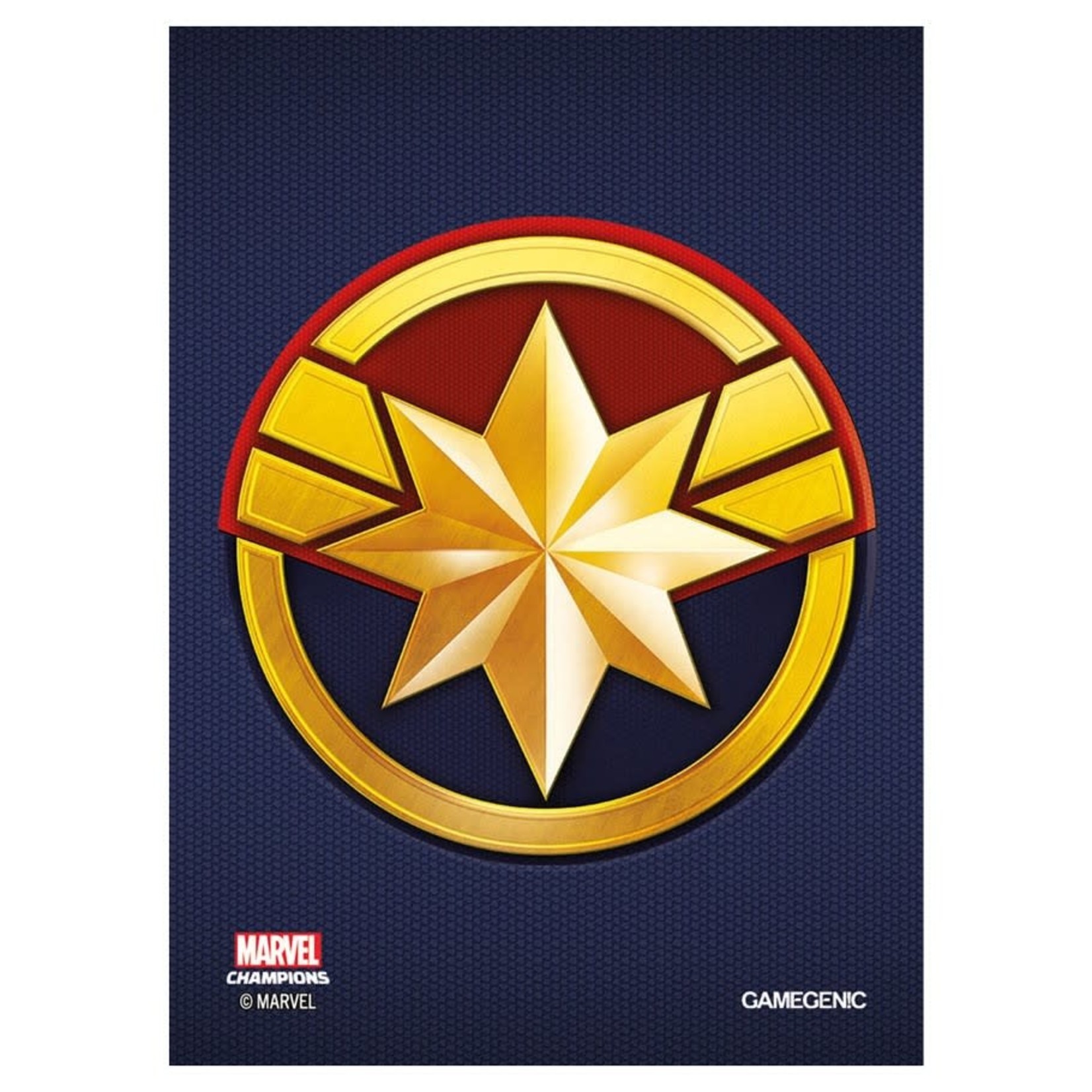 Marvel Champions LCG: Captain Marvel Sleeves Gamegenic Deck Protector