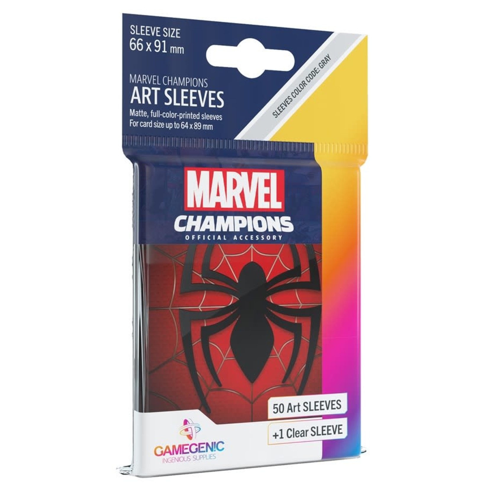 Marvel Champions LCG: Spider-Man Sleeves Gamegenic Deck Protector