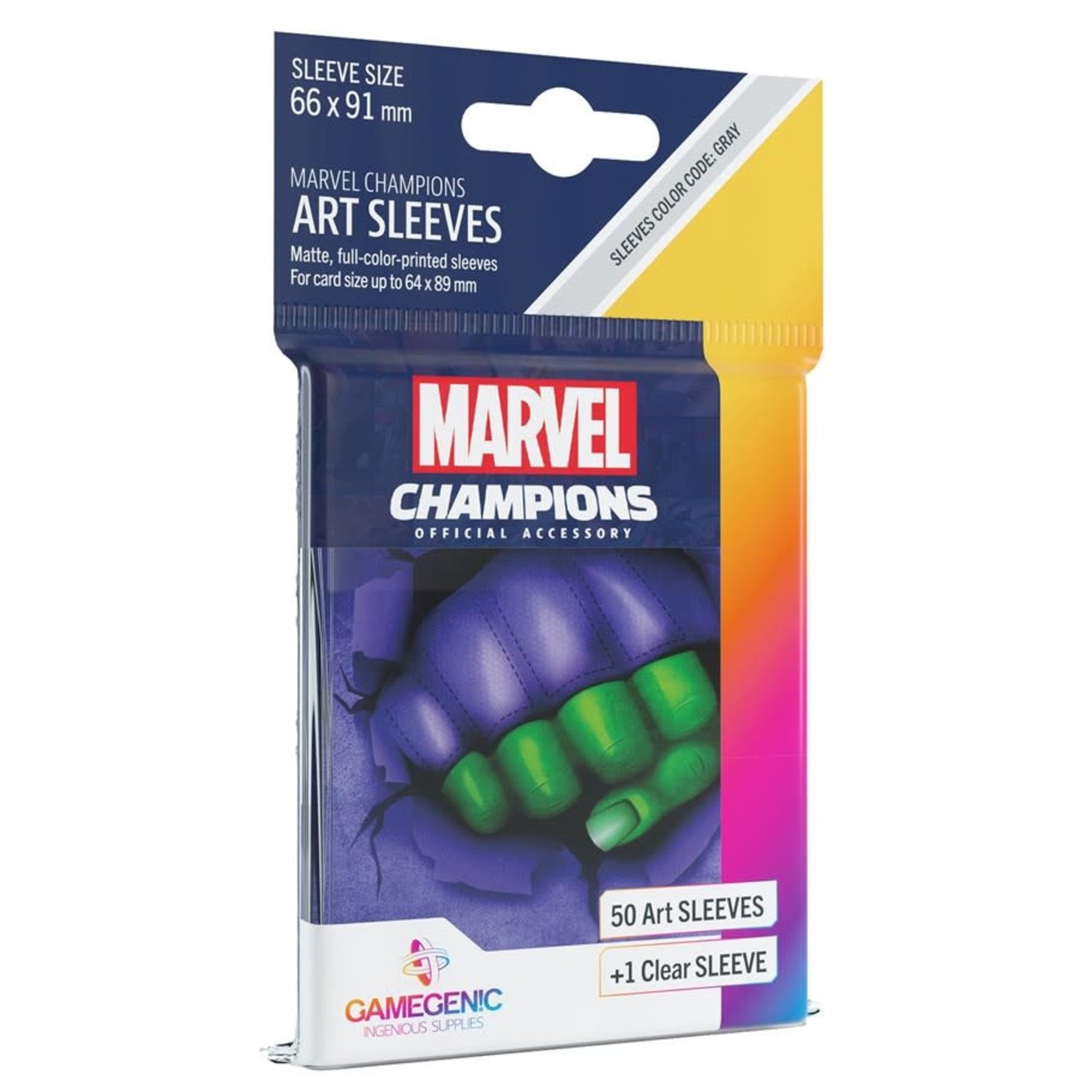 Marvel Champions LCG: She-Hulk Sleeves Gamegenic Deck Protector