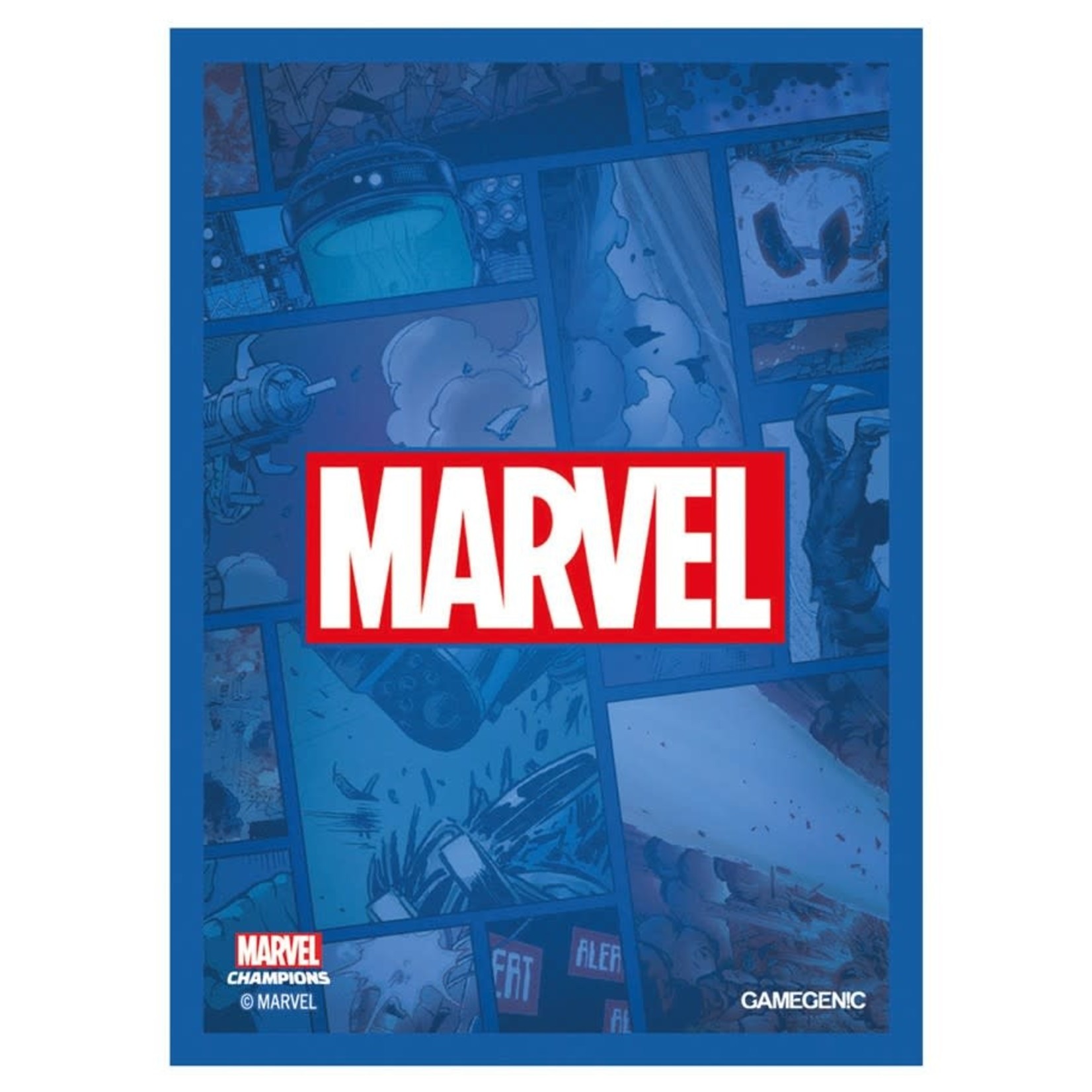 Marvel Champions LCG: Marvel Blue Sleeves Gamegenic Deck Protector