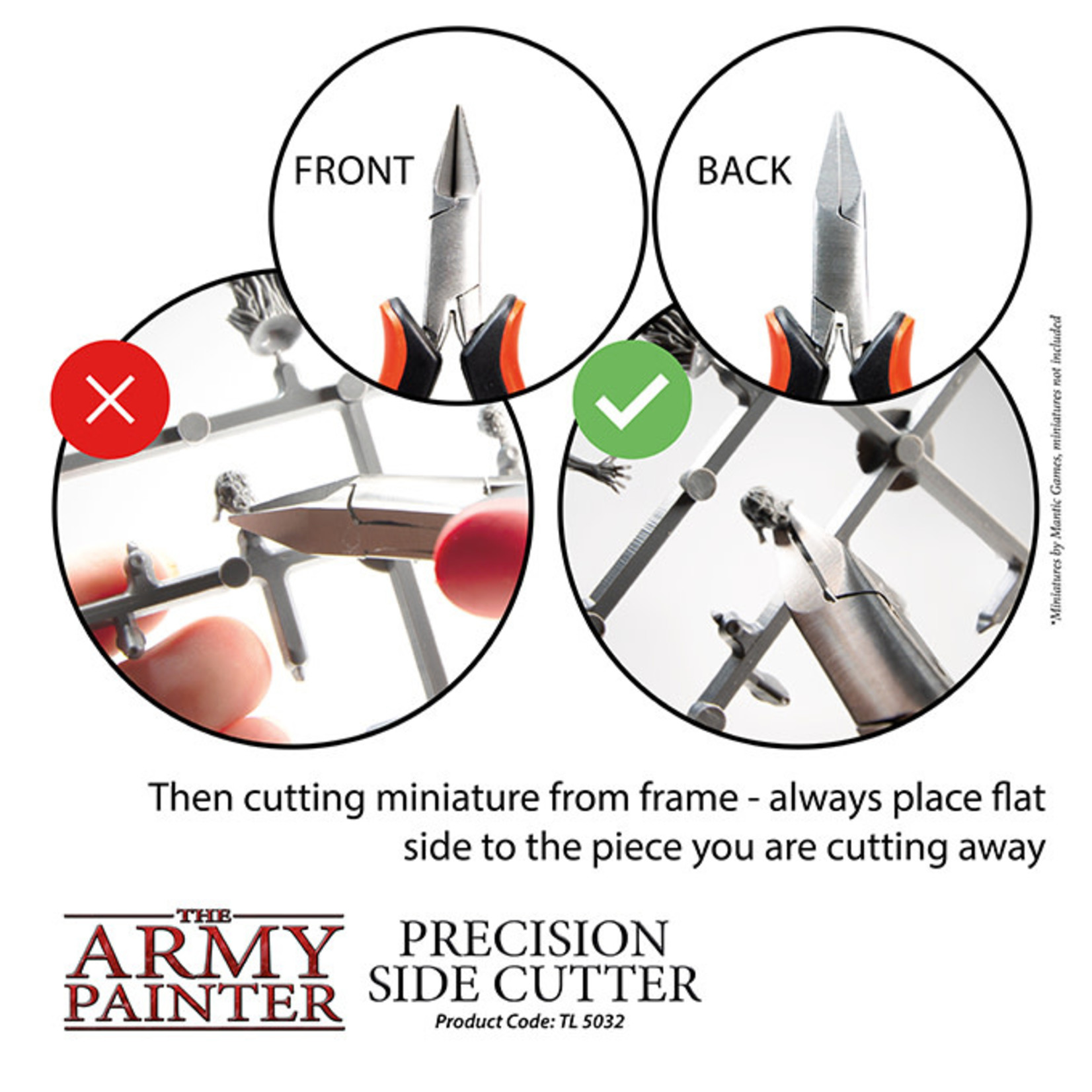 Army Painter Tools: Precision Side Cutters