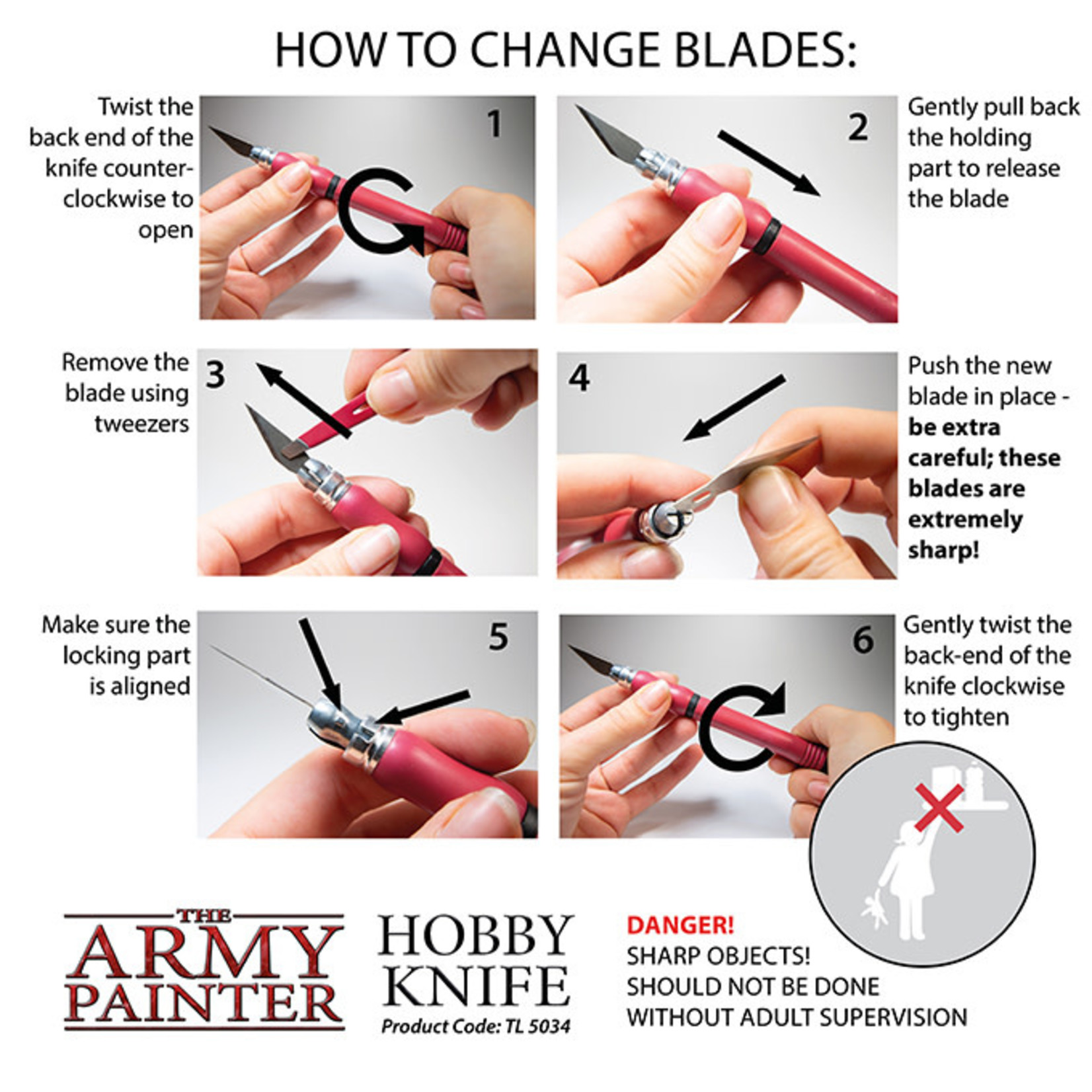 Army Painter Tools: Hobby Knife