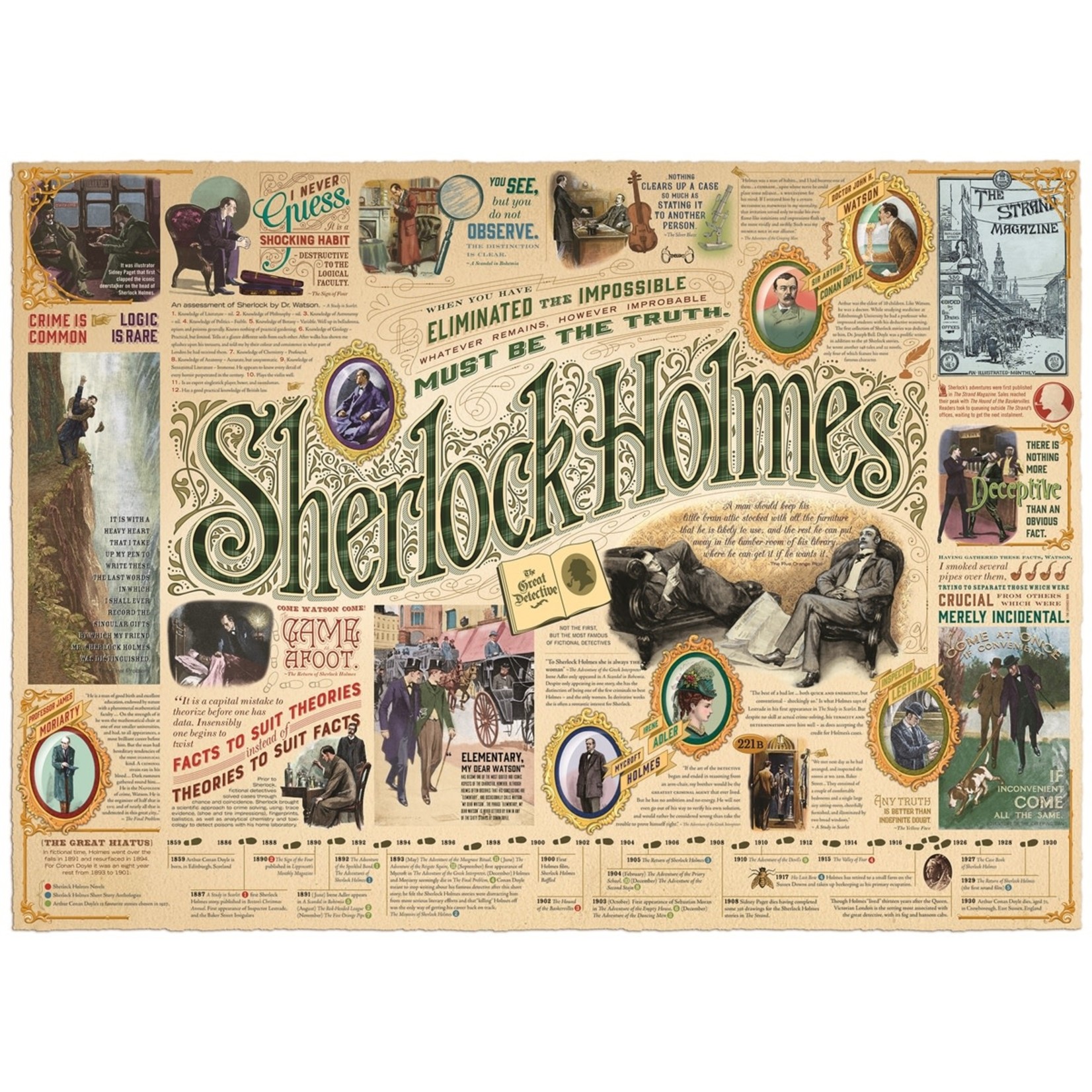 Sherlock 1000 Piece Puzzle