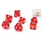 Sirius Dice: Translucent Red | 8 Die Polyhedral Set | SDZ0001-04