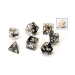 Sirius Dice: Translucent Black Cloud | 8 Die Polyhedral Set | SDZ0001-08