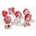 Sirius Dice: Hearts | 8 Die Polyhedral Set | SDZ0005-01