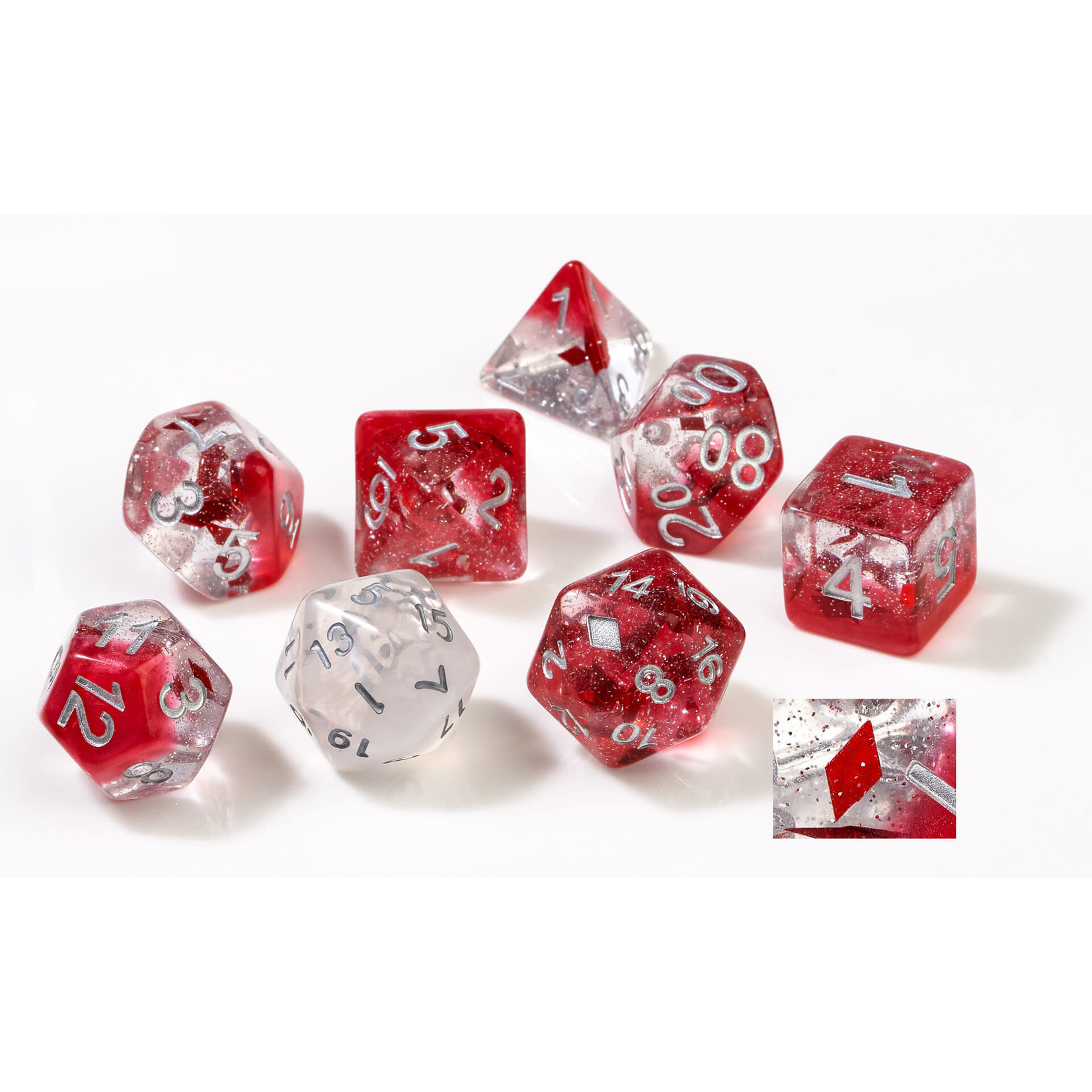 Sirius Dice: Diamonds | 8 Die Polyhedral Set | SDZ0005-03