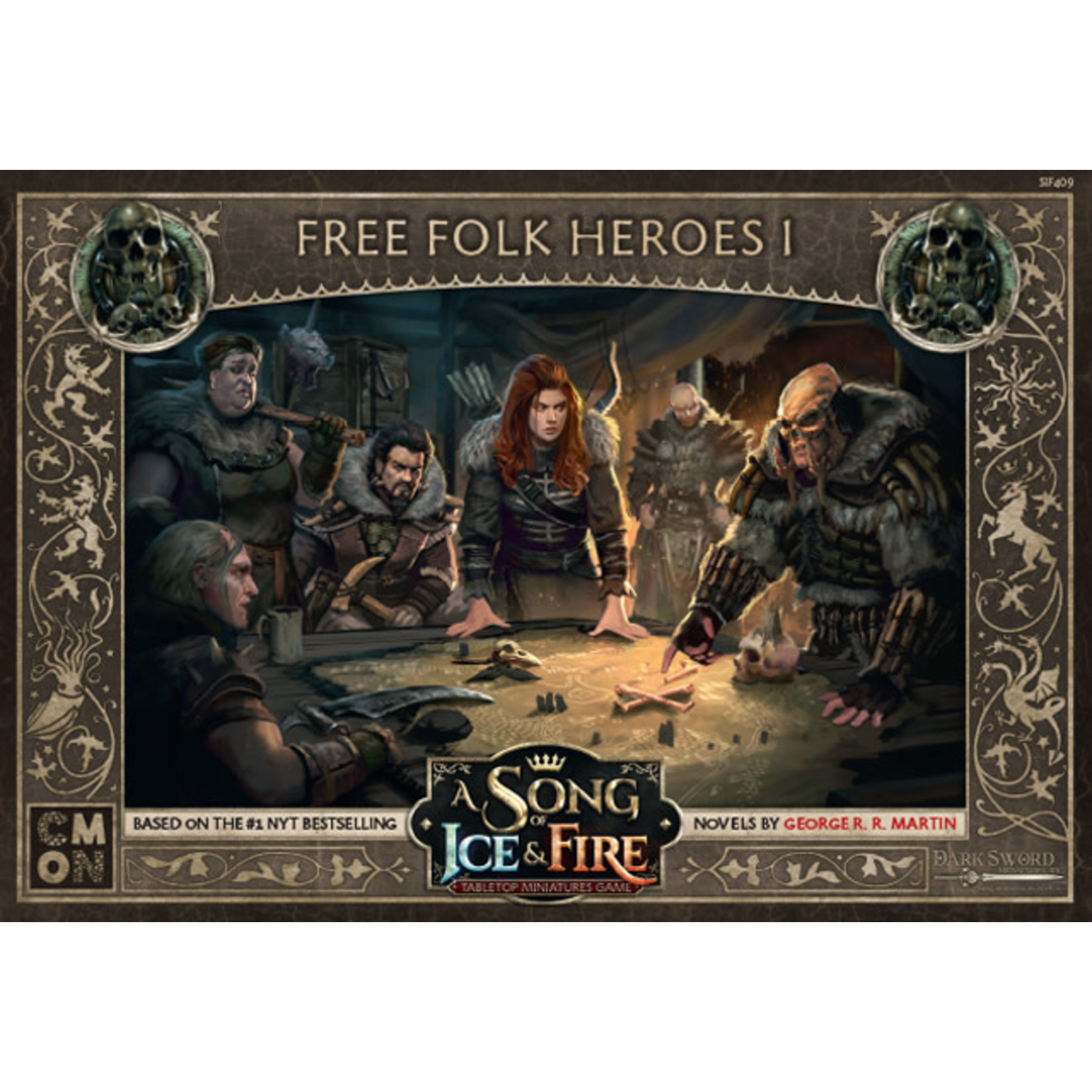 A Song of Ice & Fire Tabletop Miniatures Game: Free Folk Heroes Box 1