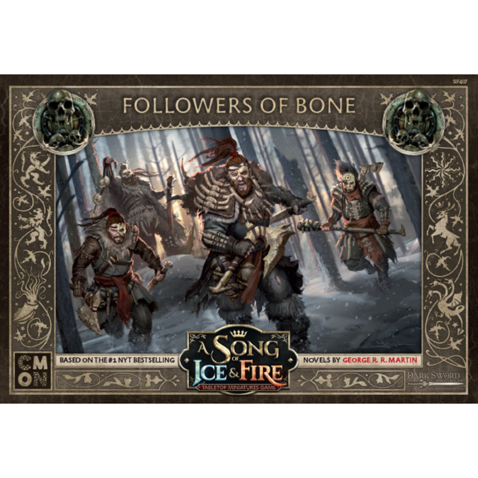 Free Folk Followers of Bone Unit Box: A Song of Ice & Fire: Tabletop Miniatures Game
