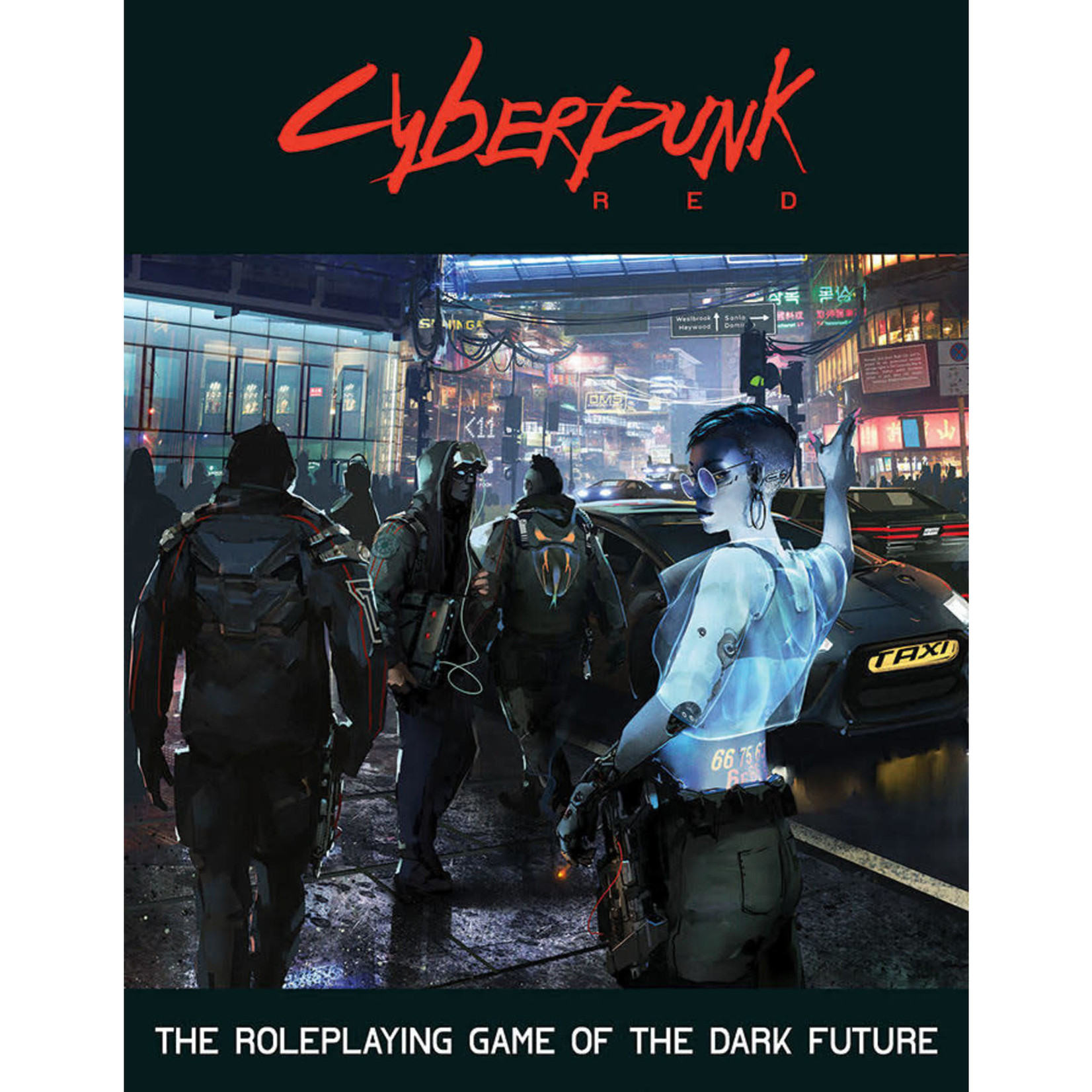 Cyberpunk RPG Red Core Rulebook