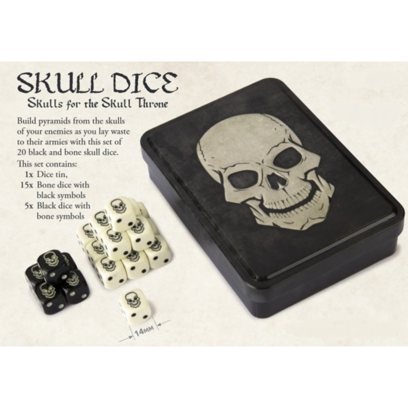 Skull Dice and Tin