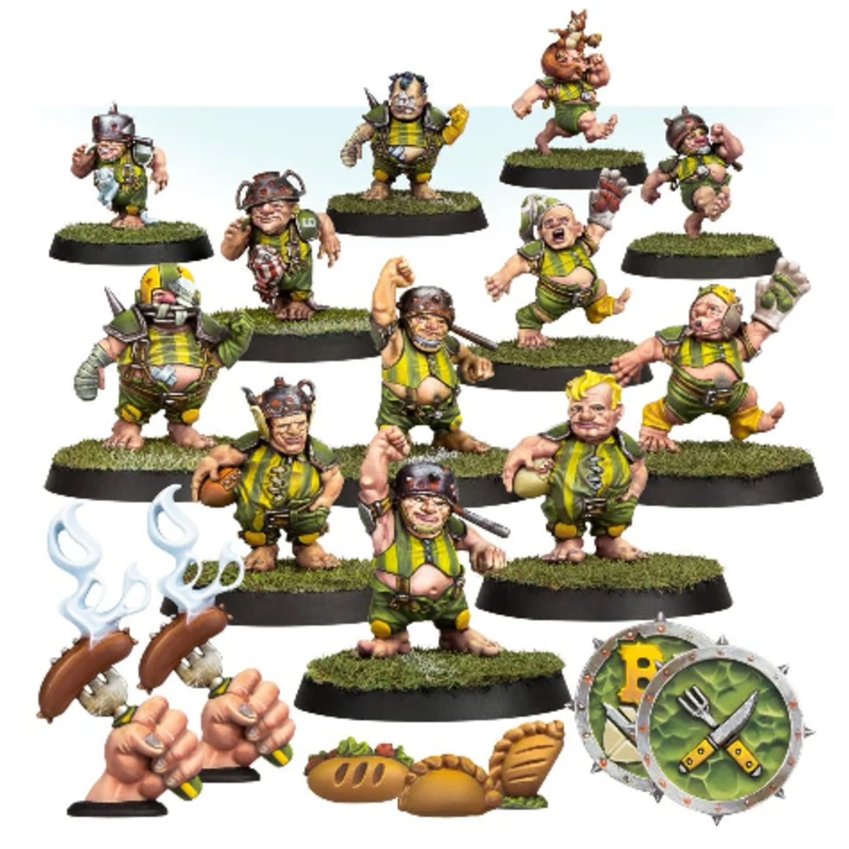Blood Bowl - Halfling Team