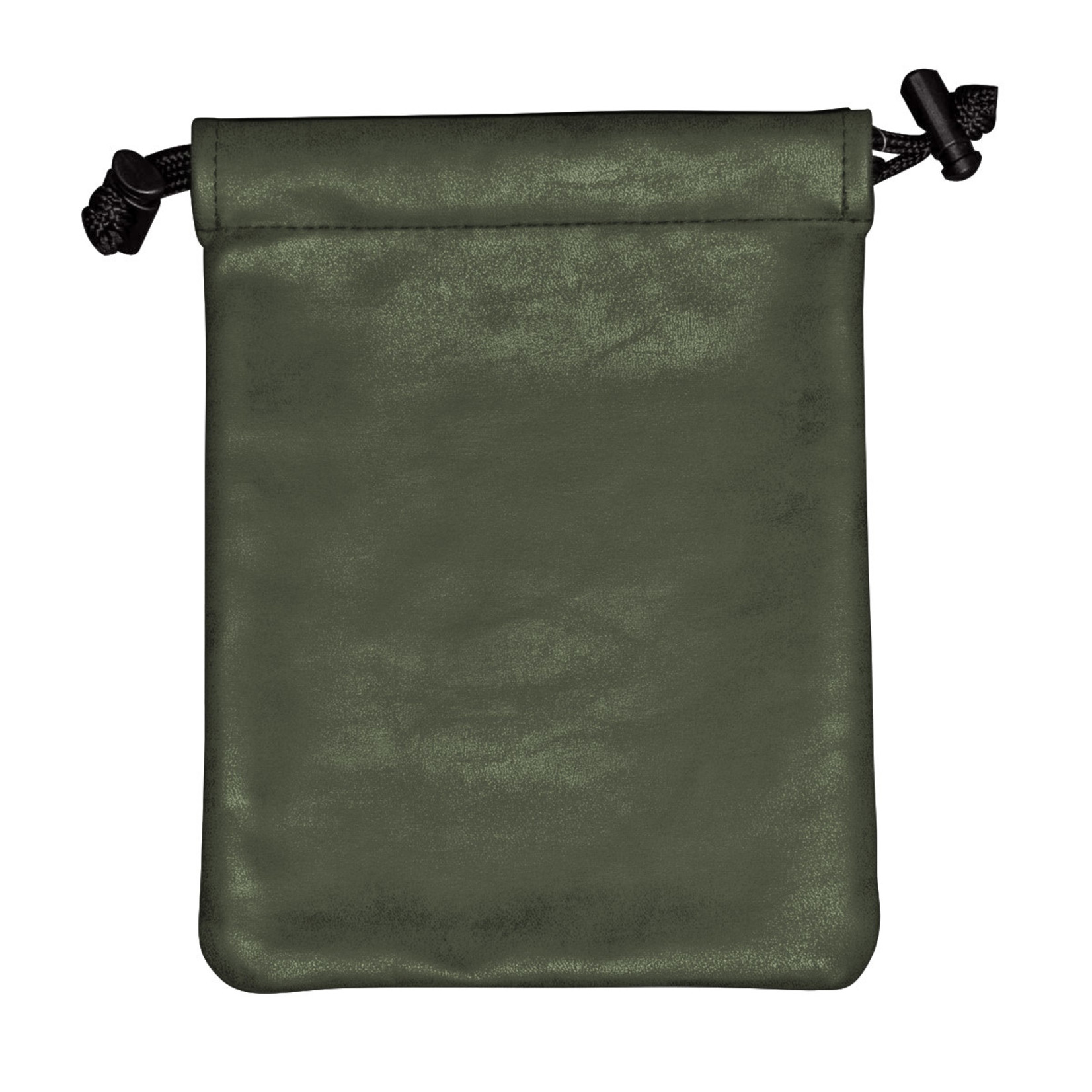 Dice Bag: Treasure Nest Suede Collection - Emerald