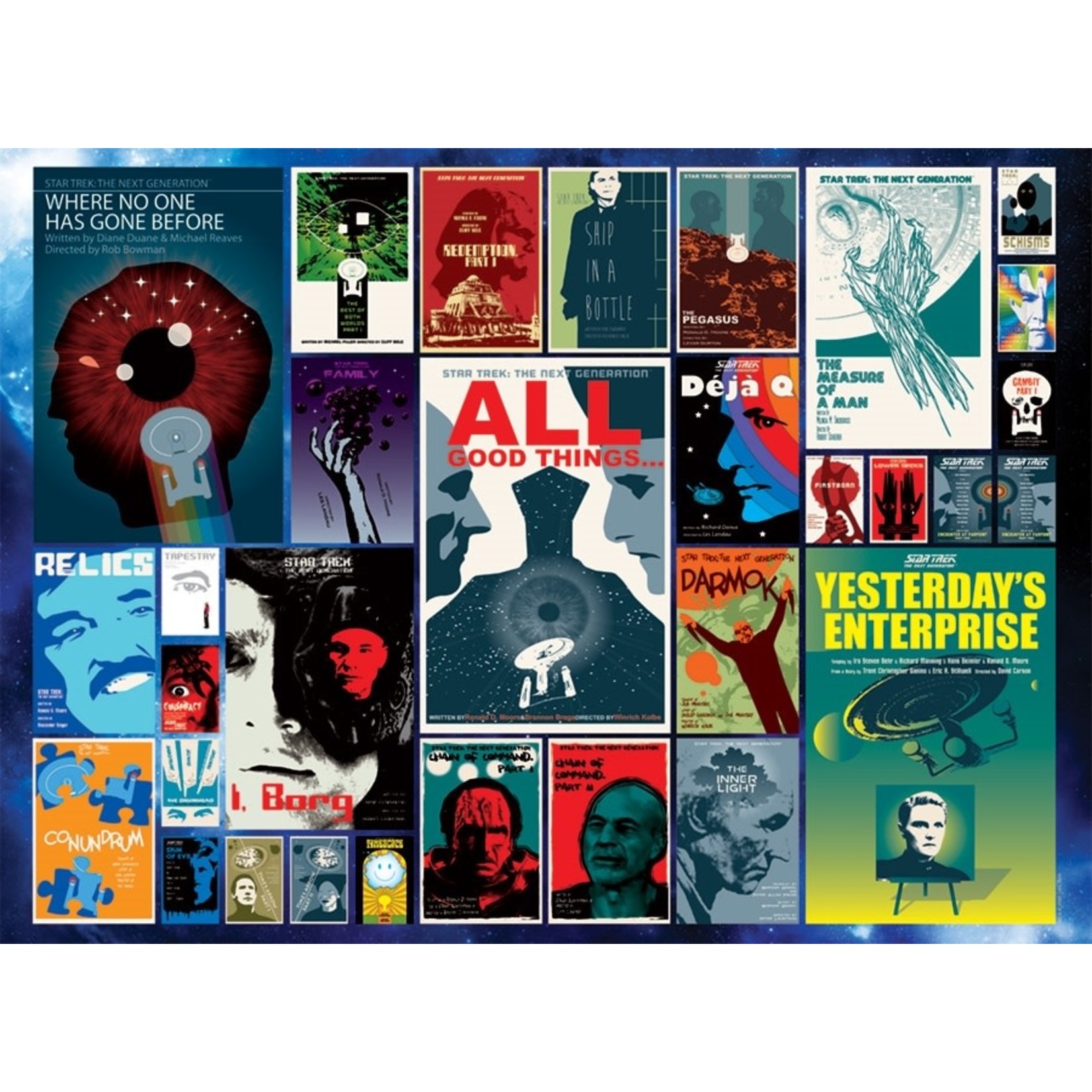 Star Trek: The Next Generation Episodes 1000 Piece Puzzle