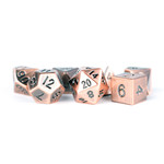 MDG Metal Dice: Antique Copper | 7 Die Polyhedral Set
