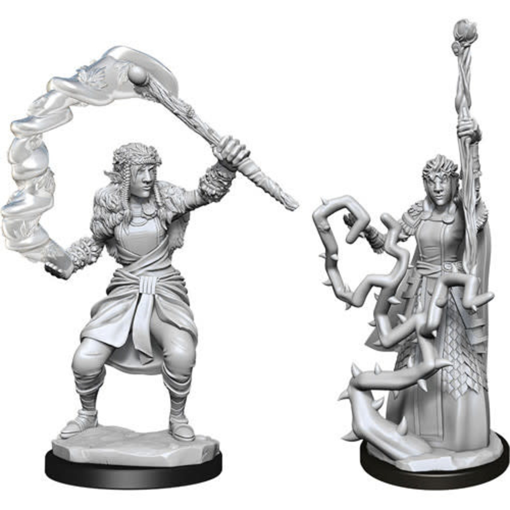 Unpainted Minis D&D | Firbolg Druid Female | W13 | 90146