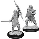 Unpainted Minis D&D | Human Fighter Male | W13 | 90144