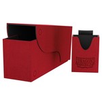 Dragon Shield Storage: Nest+ 300 Deck Box and Dice Tray (Red and Black)