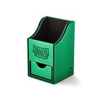 Dragon Shield Storage: Nest+ 100 Deck Box and Dice Tray (Green and Black)
