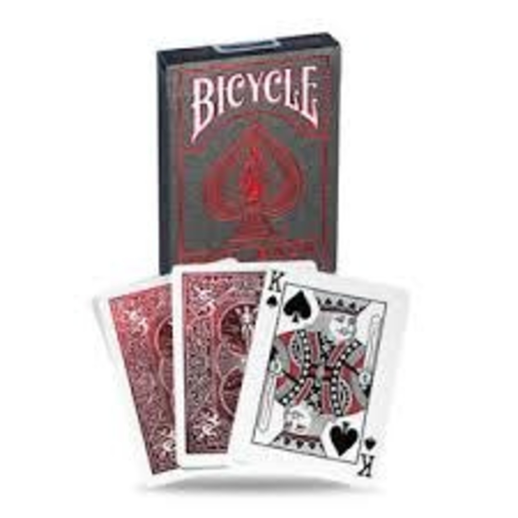 Playing Cards: Bicycle - Foil Back Crimson