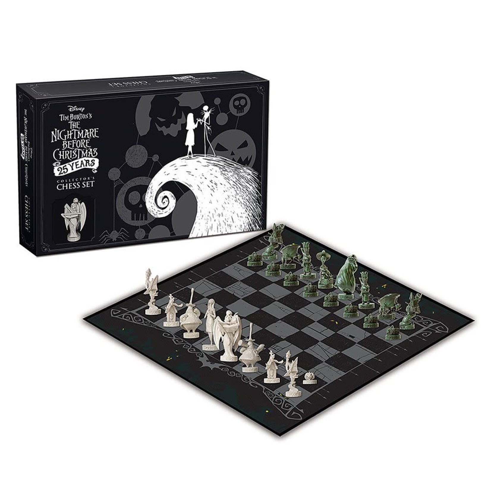 Chess Set - The Nightmare Before Christmas 25 Years Collector's Set