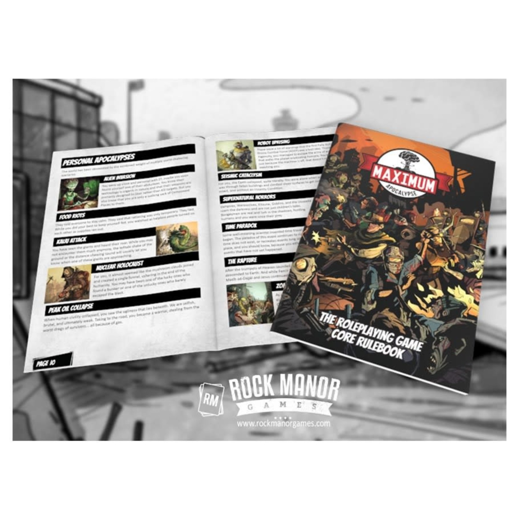 Maximum Apocalypse RPG Core Rulebook