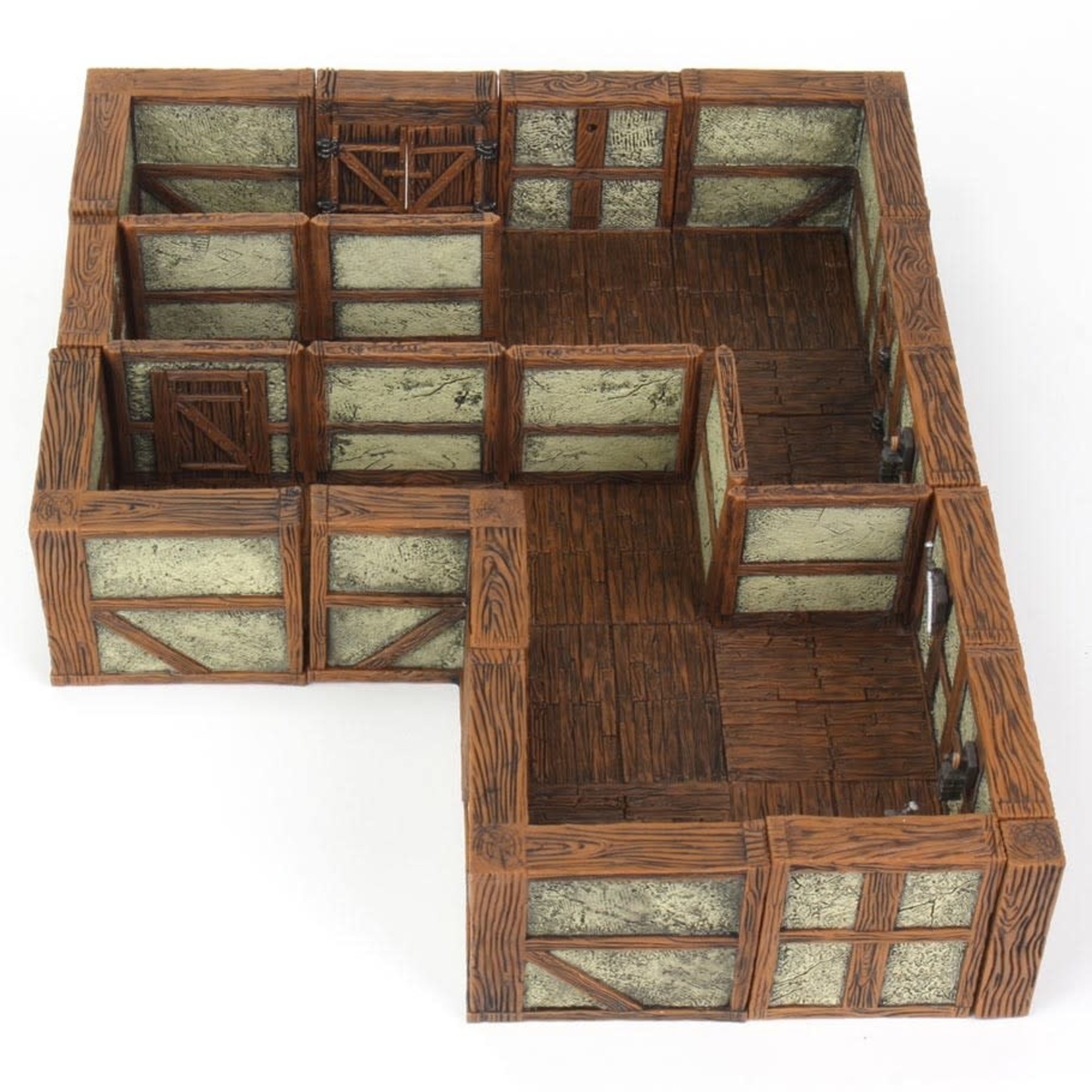 WarLock Tiles: Town & Village II Full Height Plaster Walls Expansion