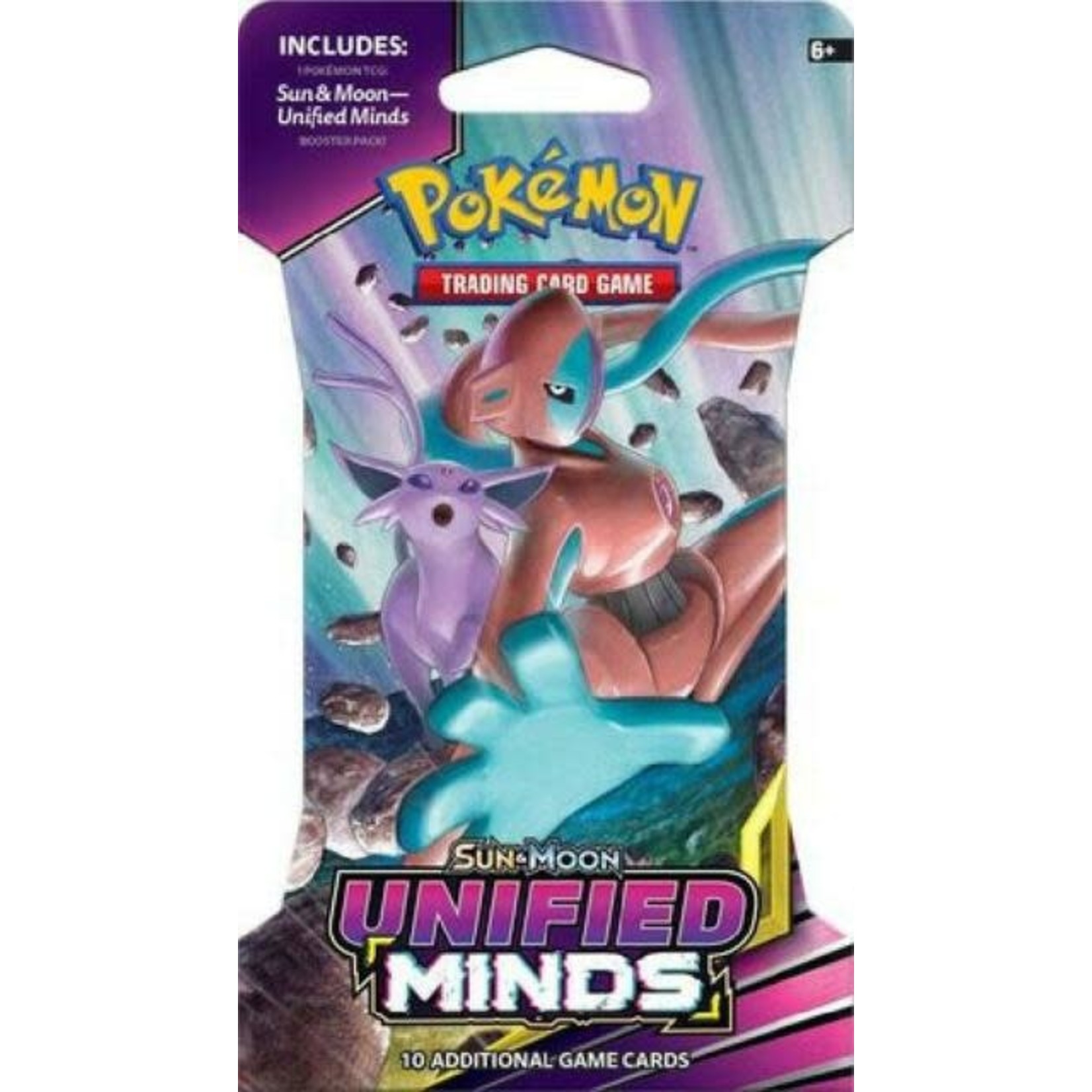 Pokemon: Unified Minds Sleeved Booster Pack (No Refunds/Exchanges)
