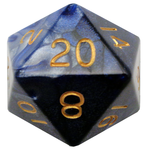 MDG 35mm Blue/White w/Gold d20 (orange sticker)