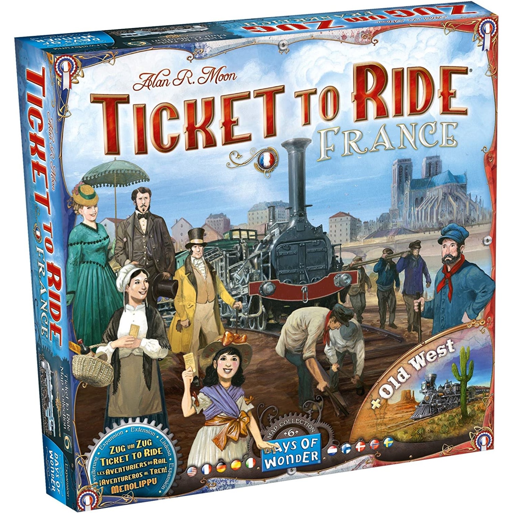 Ticket to Ride: Map Collection 6 - France & Old West
