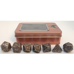 Hymgho Metal Dice: Solid Metal Druid - Antique Copper