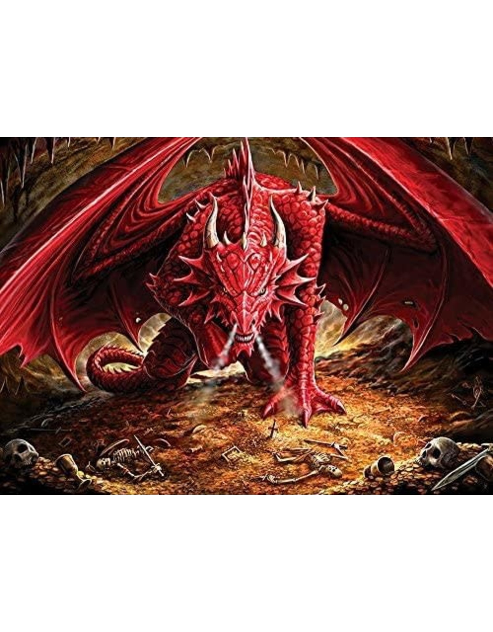 Dragon S Lair 1000 Piece Puzzle Dragon Cache Used Game The Wandering Dragon Game Shoppe Thistle Twig Wild Bird And Nature Shoppe