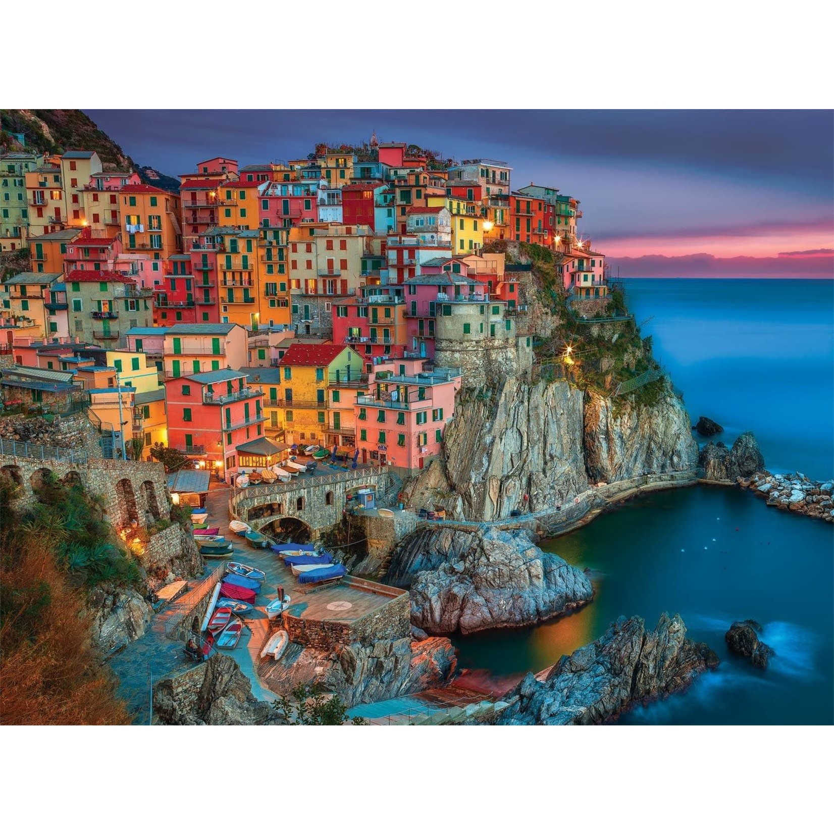 Buffalo Games - Cinque Terre 1000 Piece Puzzle Dragon Cache Game