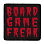 Iron On Patch: Board Game Freak