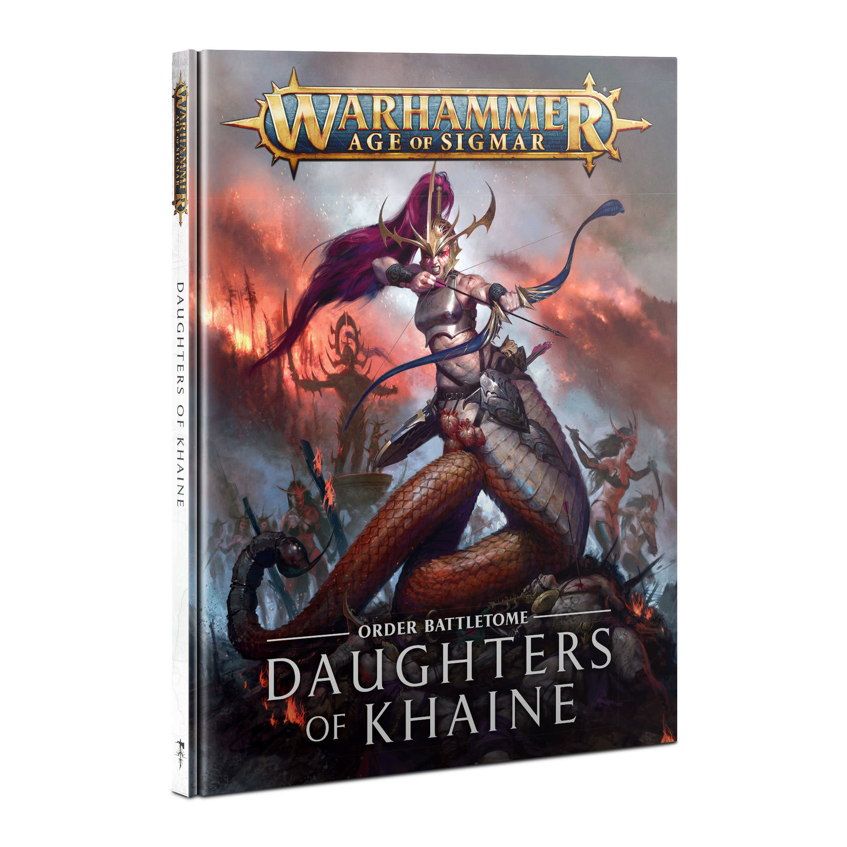 AOS: Battletome - Daughters Of Khaine (Hardback) Dragon Cache Game