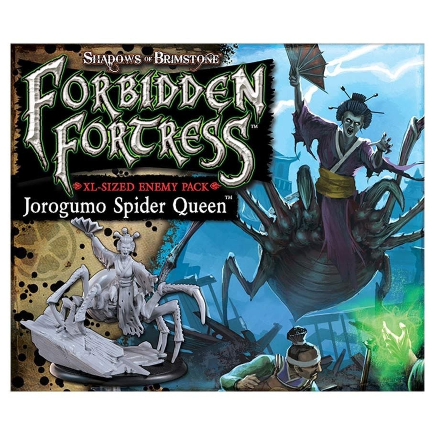 Shadows of Brimstone: Jorogumo Spider Queen XL Enemy Pack