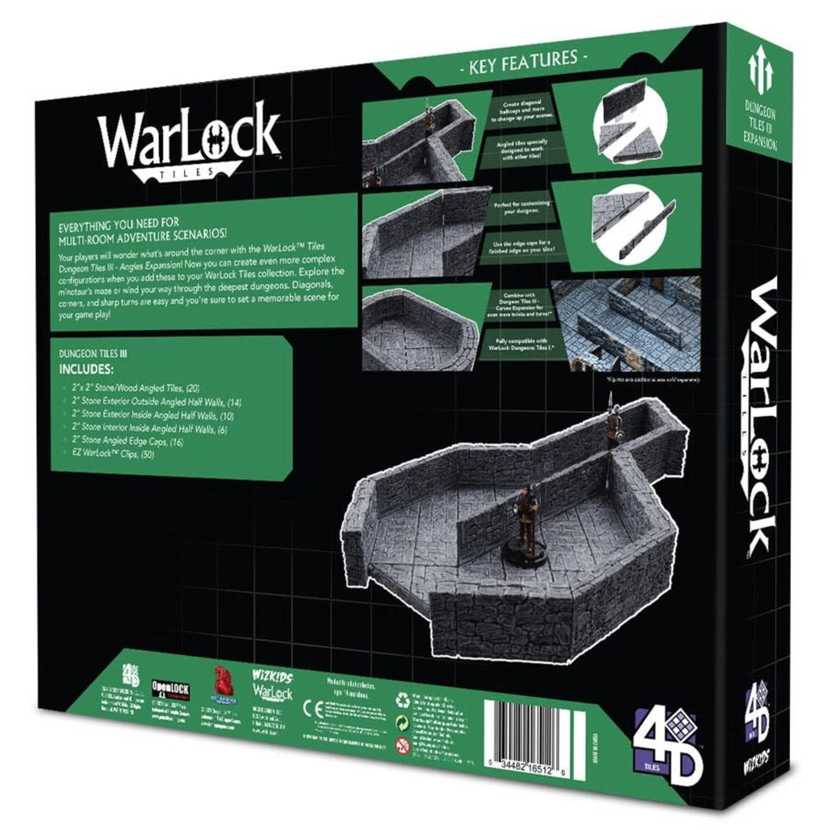 WarLock Tiles: Dungeon Tile III: Angles